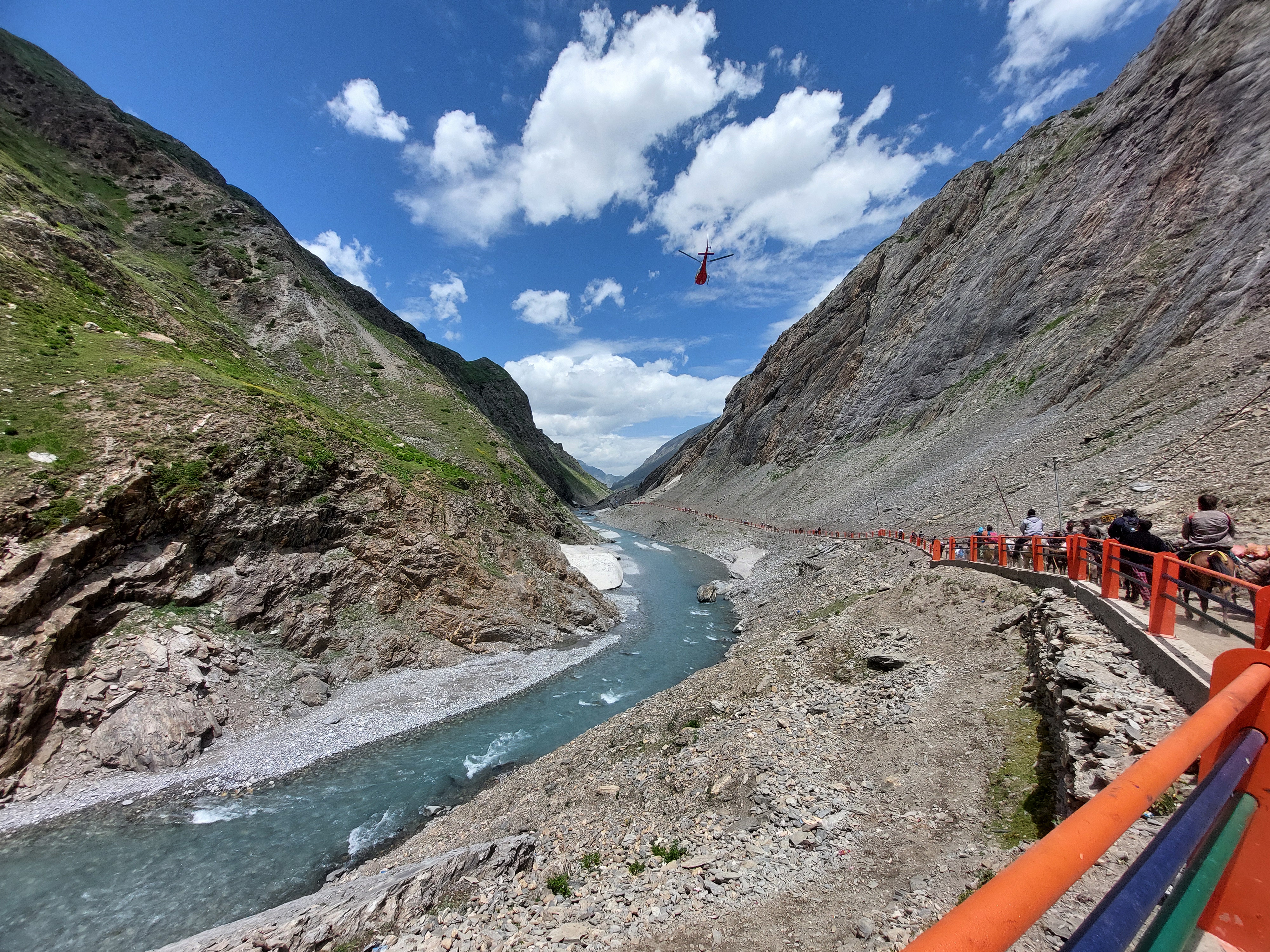 Scenary from Panjtarni to Holy cave